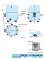 Компрессор Maneurop MT 160HW4DVE, промышленный модуль.