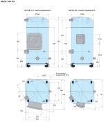 Компрессор Performer SM161T4VC в работе.