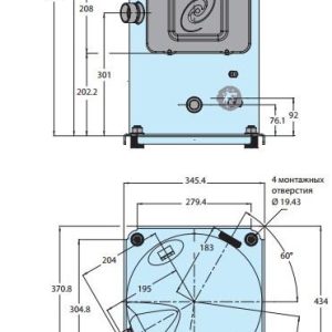 Компрессор Performer SH300B4ACC в комплекте.