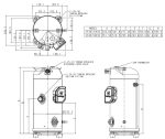 Компрессор спиральный ZF 49 K5E-TFD-567 Copeland.