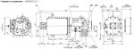 Компрессор BITZER HSK6461-60-40P на фоне оборудования.