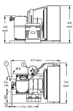 Агрегат CAJ4517 EHR F BTE R22 в сборе.