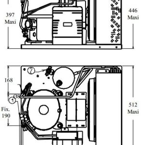 Агрегат TFH2480 ZBR T BTE R404a изображение