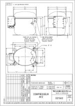 Компрессор AE4440E_FZ1A R22, для холодильного оборудования.