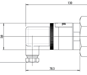 Регулятор уровня масла RLK02 1-3/4" 230VAC