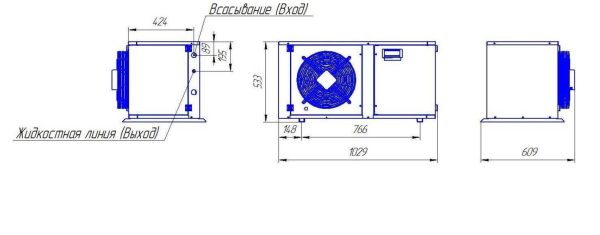 Агрегат низкотемпературный Intercold ККБМ TFH 2511.