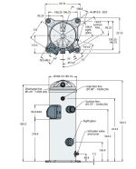 Компрессор LLZ 024 T4LQ9 Rotolock, инд.уп.
