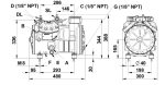 Компрессор Dorin H3 H401CS - надежный и мощный.