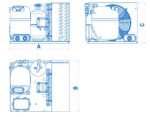 Агрегат Embraco Aspera UJ 2178 ER в сборе.