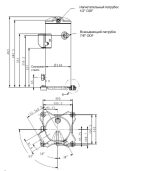 Компрессор спиральный RCH072T4LB7HA Ридан, изображение изделия.