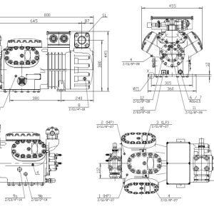 Компрессор поршневой Belief BS-SH-6H50-151E.