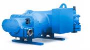 Компрессор Frascold FVR-H-100-350 на белом фоне.